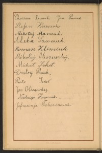 Podpis Michał Sokoł na stronie nr 44 w tomie nr 102