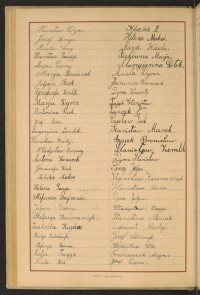 Podpis Aniela Dyrcz na stronie nr 166 w tomie nr 102