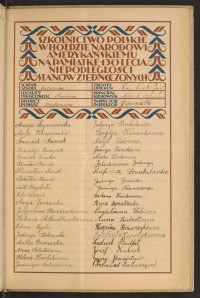 Podpis Jadwiga Adamczewska na stronie nr 195 w tomie nr 102