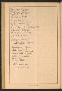 Podpis Leokadia Atleńska na stronie nr 252 w tomie nr 102