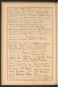 Podpis Bronisława Babicz na stronie nr 58 w tomie nr 103