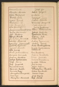 Podpis Franciszka Augustyniak na stronie nr 186 w tomie nr 103