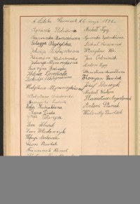 Podpis Stanisław  Augustyniak na stronie nr 194 w tomie nr 103