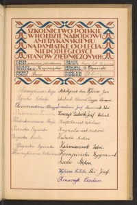 Podpis Franciszka Bachórz na stronie nr 211 w tomie nr 103