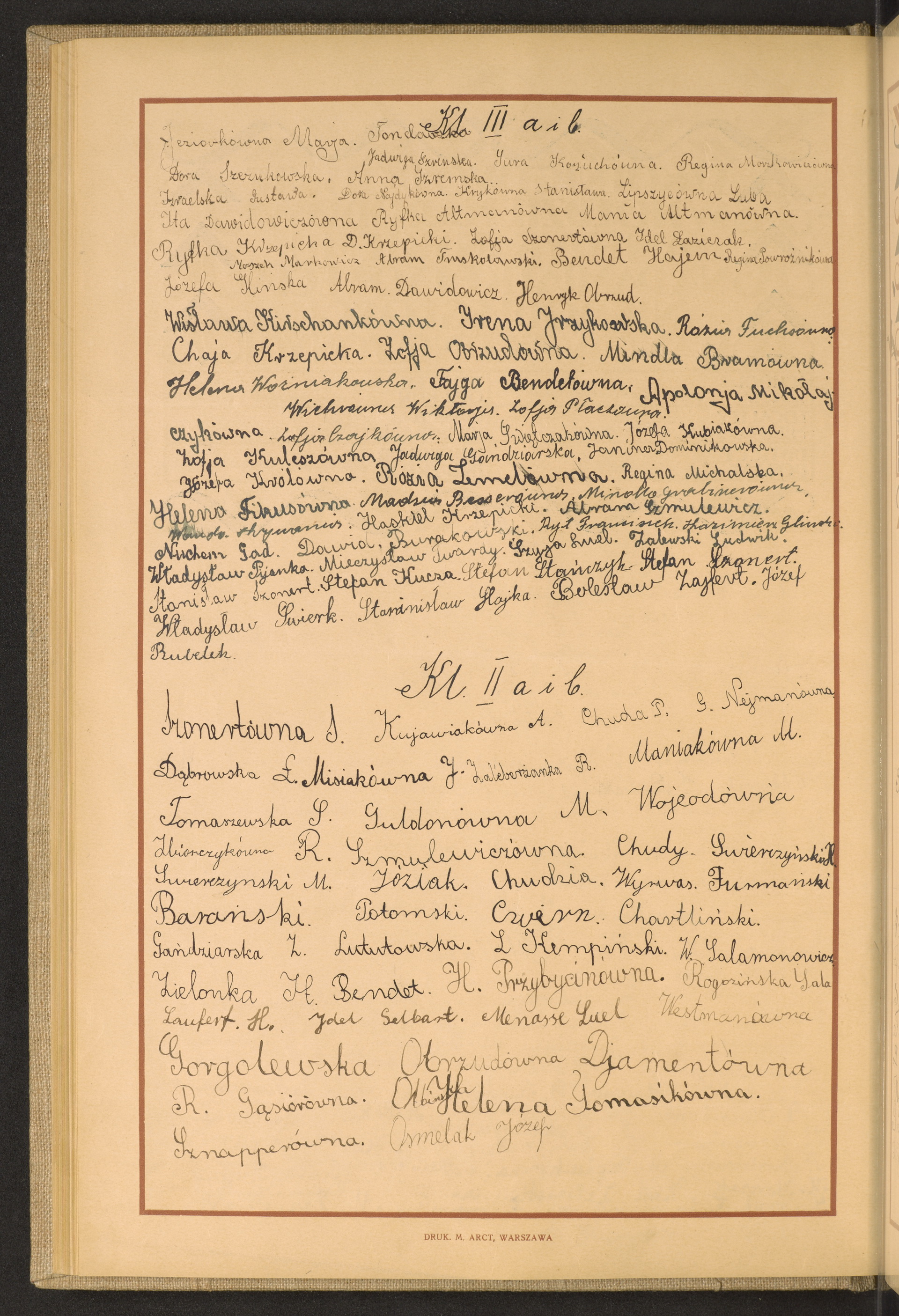 Podpis P. Chuda na stronie nr 98 w tomie nr 104