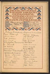 Podpis Józef Buszkowski na stronie nr 127 w tomie nr 104