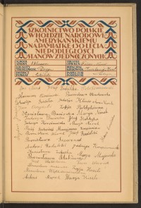 Podpis Jadwiga Baciocha na stronie nr 149 w tomie nr 104