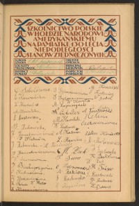 Podpis A. Awłasewicz na stronie nr 53 w tomie nr 105