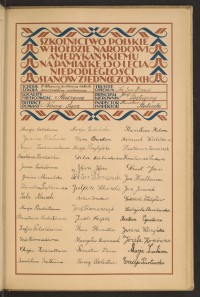 Podpis Sala Abusch na stronie nr 123 w tomie nr 105