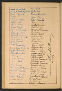 Podpis Mikołaj Bakaj na stronie nr 196 w tomie nr 105