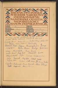 Podpis Rościsława Bartoniczek na stronie nr 265 w tomie nr 105
