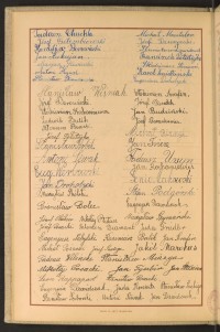 Podpis Jan Fricze na stronie nr 28 w tomie nr 106