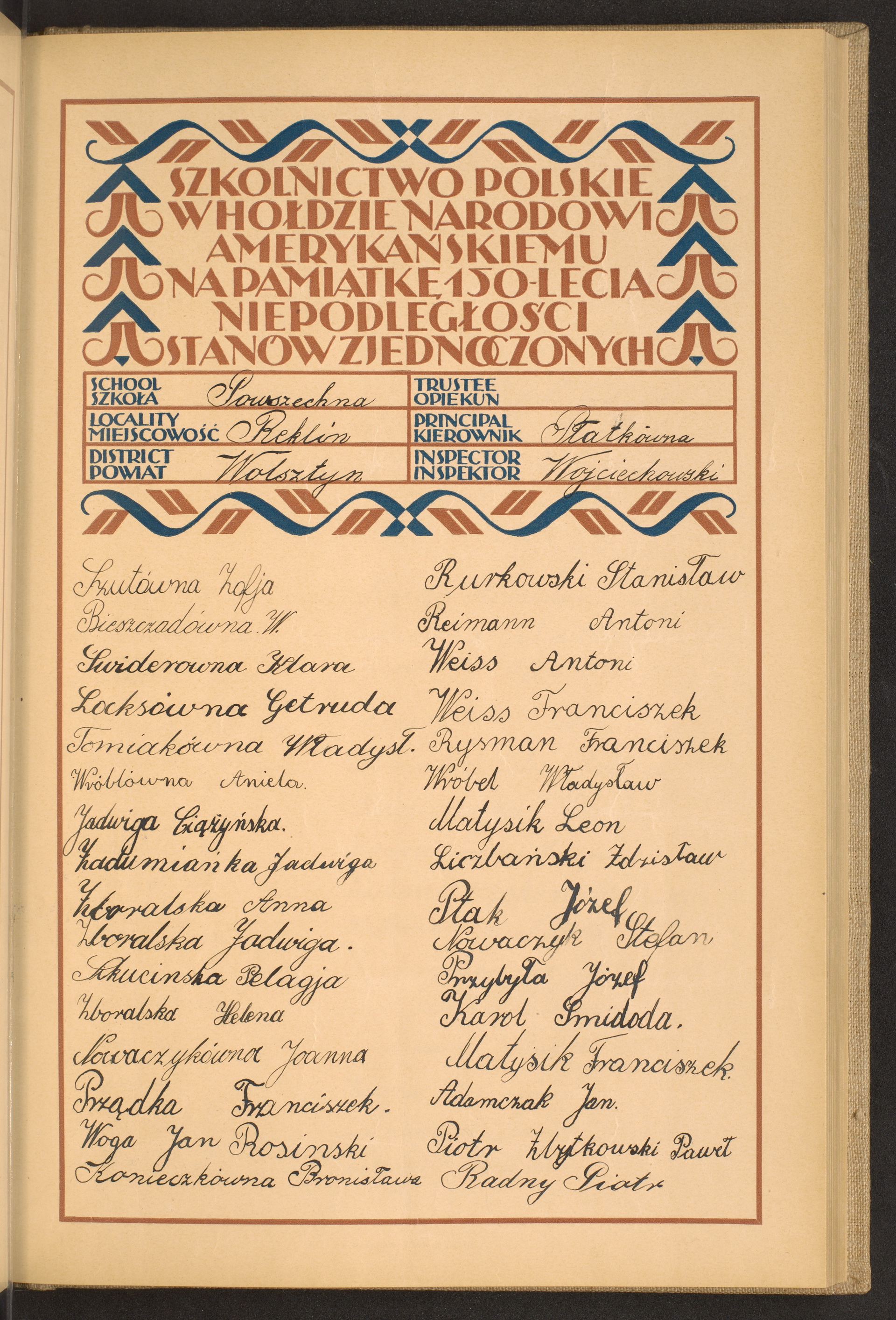 Podpis Paweł Zbytkowski na stronie nr 65 w tomie nr 106