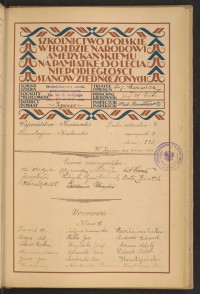 Podpis St. Banaś na stronie nr 91 w tomie nr 106