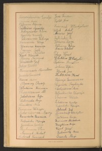 Podpis Albina Chrząszcz na stronie nr 98 w tomie nr 106