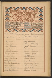 Podpis Ludwik Bryja na stronie nr 105 w tomie nr 106