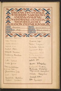 Podpis Józefa Banasiak na stronie nr 135 w tomie nr 106