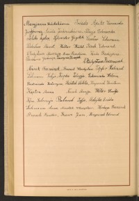 Podpis Frieda Apitz na stronie nr 222 w tomie nr 106