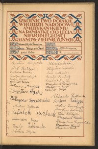 Podpis Antoni Bałdyga na stronie nr 265 w tomie nr 106