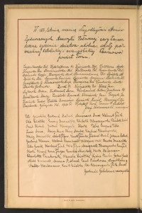 Podpis Fr. Afelt na stronie nr 6 w tomie nr 108