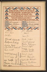 Podpis Anna Adam na stronie nr 259 w tomie nr 109