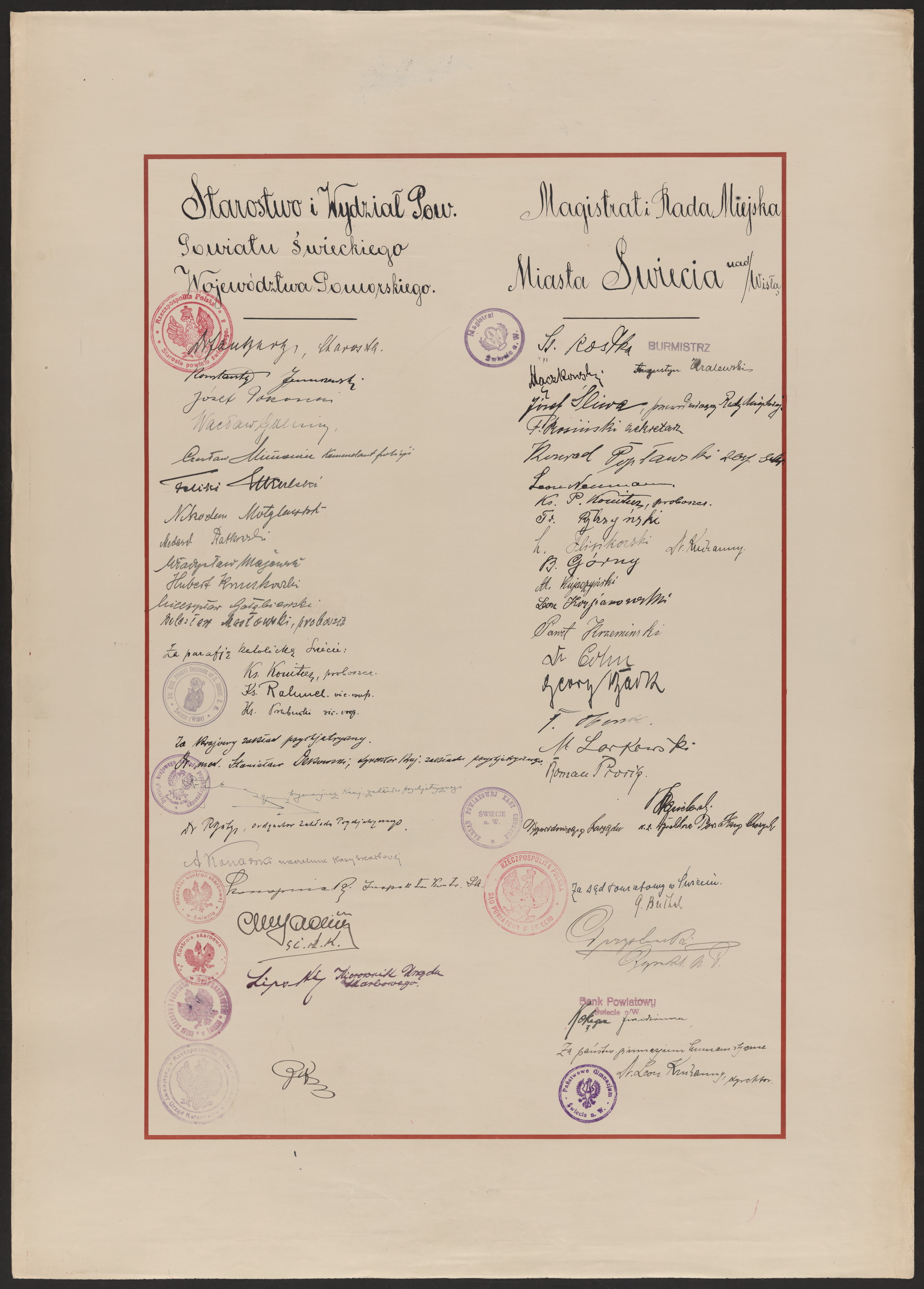 Podpis  nieczytelny podpis na stronie nr 7 w tomie nr 110