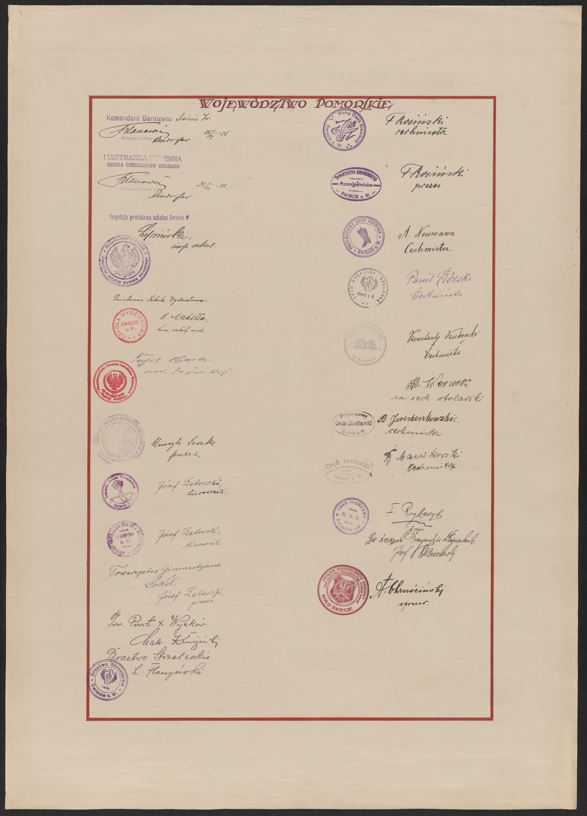 Podpis  nieczytelny podpis na stronie nr 26 w tomie nr 110