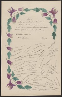 Podpis Marianna Bachert na stronie nr 166 w tomie nr 110