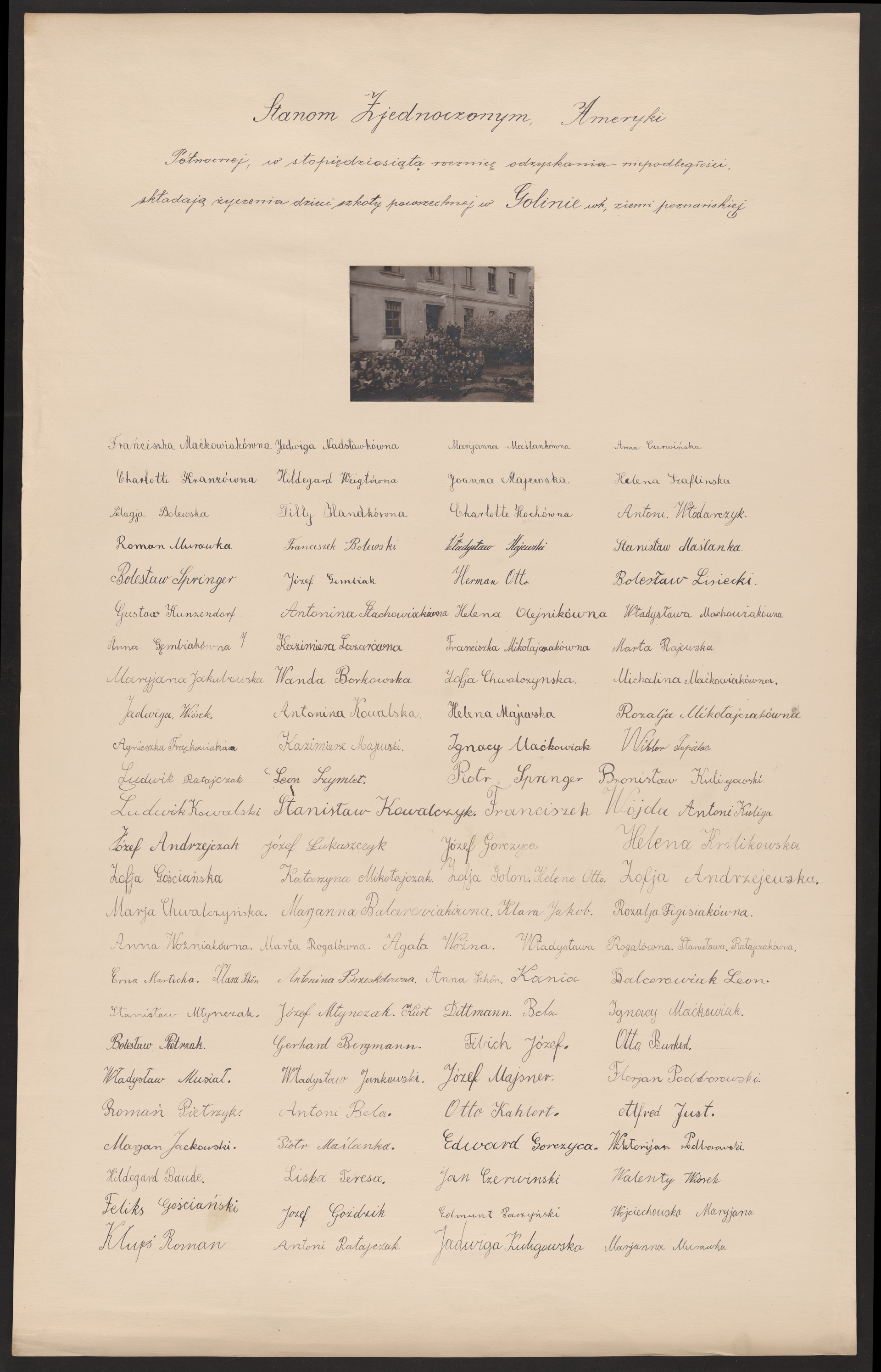 Podpis Stanisława Ratajczak na stronie nr 167 w tomie nr 110